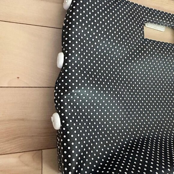 Charming vintage Cabrell&CO Tote Bag Polka Dot - Picture 4 of 8